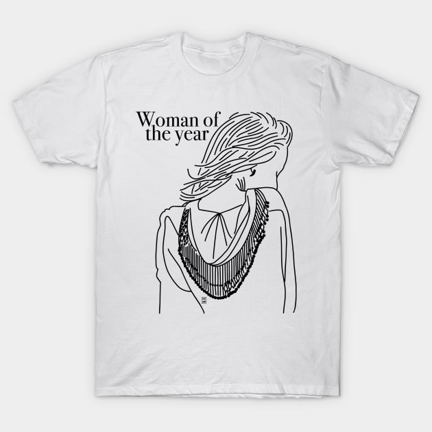 Woman of the year 2020 T-Shirt by Gabi Veiga